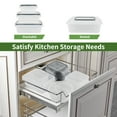 thumbnail image 5 of SUGIFT 32 Pcs Airtight Food Storage Containers Set with Lids, Clear Kitchen Meal Prep Container with Labels, 5 of 10