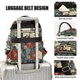 thumbnail image 3 of FORMRS Mini Backpack Purse for Women Travel Daypack Casual Shoulder Bag, Christmas Blooms, 3 of 7