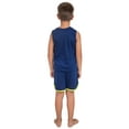 thumbnail image 2 of Prestigez Boys 2 Piece Dinosaur Pajama Set, Tank and Shorts, 2 of 5