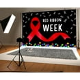 thumbnail image 7 of Red Ribbon Week Banner,Red Ribbon Awareness Poster Decoration,Celebrate Life Live Drug Free,Say No to Drug,Proud to Be Drug Free,School and Classroom Seminar Supplies-7x5FT, 7 of 7