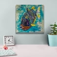 thumbnail image 4 of Epic Graffiti 'Reef Fish' by St. Hilaire Elizabeth, Canvas Wall Art, 12"x12", 4 of 8