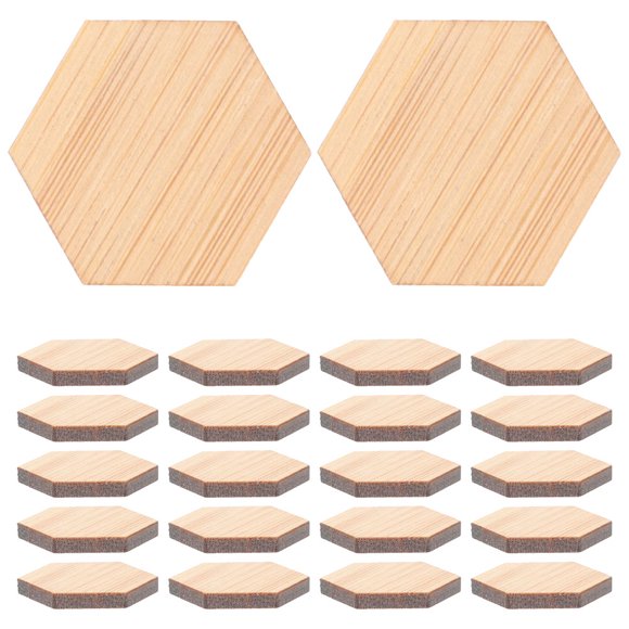 BRIGHTFUFU 48pcs Mini House Furniture Bamboo Light Brown Retro for Bedroom Layout