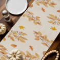 thumbnail image 2 of Fall Thanksgiving Table Runner, Autumn Thanksgiving Kitchen Dining Table Decoration for Home Party Decor 13x36 Inches, 2 of 9