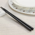 thumbnail image 2 of 1 Pair Japanese Chopsticks Alloy Non-Slip Sushi Chop Sticks Set Chinese Gift, Xinsrenus Under $5! 1 Pair Japanese Chopsticks Alloy, 2 of 3