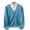 Light Blue, variant on yillto Mens Cardigan Ribbed Knit V Neck Button down Soft Long Sleeve Fall Winter Lightweight Sweaters Coat