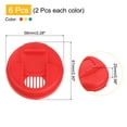 thumbnail image 2 of Soda Can Lids,6pcs 3 Colors - Plastic Can Covers, Can Toppers Fit Standard Size for Soda(Red, Yellow, Blue), 2 of 6