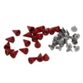 thumbnail image 4 of 20 Sets Cone s Studs Cool Rivets Punk 7 x 10mm for Art Making, Shoes, Belts, Handbags Leather Crafts and Clothes Making, 4 of 6