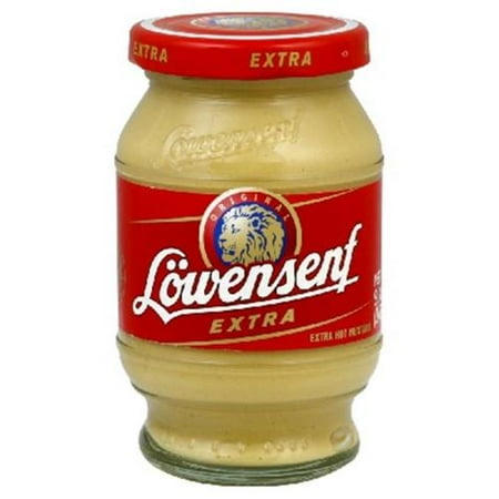 Lowensenf Mustard Extra Hot - 9.3 OZ
