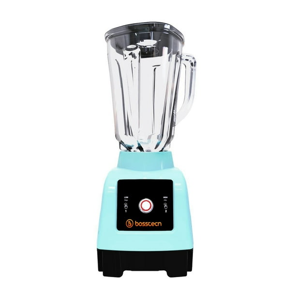 Licuadora 750W Vidrio 2L Easy Touch 2Vel Bosstech B4 Celeste