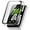 As Shown, variant on PC Tempered Glass Smartwatch Case, Durable Scratch-Resistant for Electronic Wearables Protection