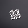 thumbnail image 4 of Miangastore Accessory Creation Ear Clips Silver 50Pcs 1.70X1.20X0.50CM, 4 of 8