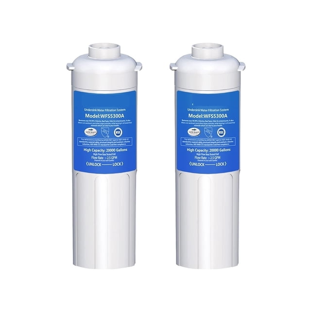 Replacement Water Filter WFS5300A Under Sink Drinking Direct Connect Under Counter Drink Water Filtration System
