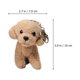 thumbnail image 4 of 2pcs adorables llaves de peluche de peluche colgantes de peluche keychains de perro de dibujos para perros pequeños regalos, 4 of 8