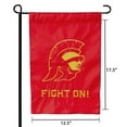 thumbnail image 2 of USC Trojans 17.5" x 12.5" Cardinal Applique Garden Flag, 2 of 2