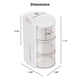 thumbnail image 2 of Organizador de accesorios para el cabello FABROK de 3 capas con soporte para cepillos, 2 of 7