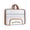 Brown, variant on PEIBang Mesh Zipper Pouch,Large Transparent File Bag with Handle,14"x11" Foldable Document Storage for Puzzle Project Cross Stitch Travel and Office
