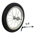 thumbnail image 4 of Almencla Roue de Remorque de Bicyclette Facile à Installer Adhérence Forte Portable Pratique à Remplacer 12 Pouces, 4 of 8
