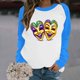 thumbnail image 4 of TaTaai Hoodies Shirts for Women Early Fall Long Sleeve Tops Vintage Graphic Outfits Tops Fashion Pullover Tees Gift, 4 of 6