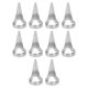 thumbnail image 2 of Hair Selecting Tool Beard Selecting Ring Alloy 10pcs Portable For Daily Styling For Cutting For Braiding ANGGREK Otros, 2 of 8