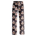 thumbnail image 4 of Black Women Halloween Pajamas Pants Spooky Season, Cozy, Fleece, Cute, Warm, Loose, Fall Pajama Pants, Sleepwear, Pjs Pants, High Waisted, Comfy, Winter Clothes M, 4 of 6