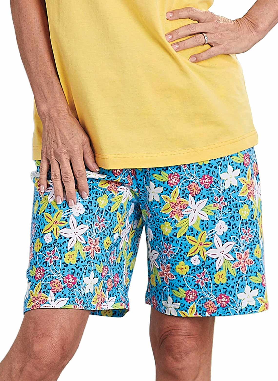 Knit Shorts Women's Essential Cotton Shorts Available in Missy and