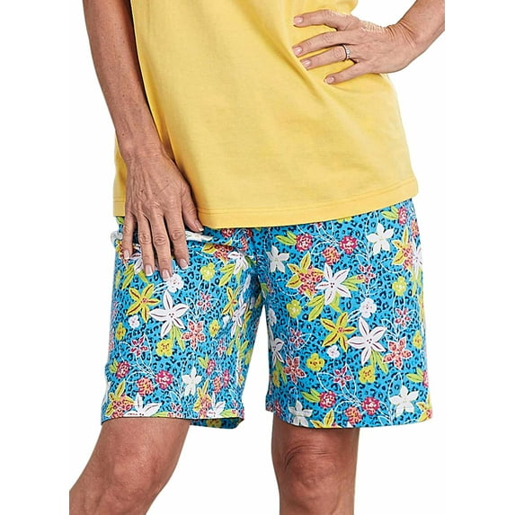 Knit Shorts | Women's Essential Cotton Shorts Available in Missy and Plus