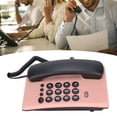 thumbnail image 1 of Corded Phone, Double Magnetic Handset Mute Function Incoming Ringer Pause Function Landline Telephone  for Home for Hotel for Office Red,,Blue,Orange,Rose Red, 1 of 7