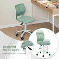 thumbnail image 4 of Homy Casa Tabouret de Travail à Hauteur Réglable avec Rotation à 360°, Conception Ergonomique et Roulettes Silencieuses pour Salon de Beauté, Studio de Manucure et Poste de Maquillage, 4 of 5