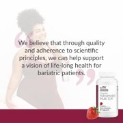 Bariatric Advantage Chewable Advanced Multi EA - High Potency Daily Multivitamin with Iron for Bariatric Surgery Patients - Strawberry Flavor - 60 Count