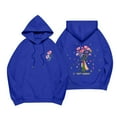 thumbnail image 2 of Gift Giving Sudadera con capucha Lux de gran tamaño para mujer, 2024 Gift Giving Sudadera con capucha para mujer 2024 Linda sudadera preppy Manga larga con cordón Tops azul real L, 2 of 3