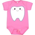 thumbnail image 3 of Inktastic Cute Tooth Boys or Girls Baby Bodysuit, 3 of 5