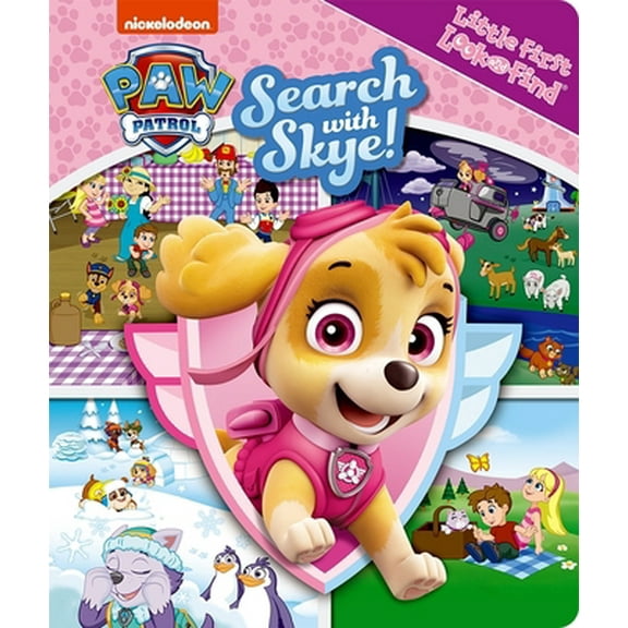 Pre-Owned Nickelodeon Paw Patrol: Search with Skye! Little First Look and Find (Board book) 1503743519 9781503743519