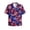 Red, variant on Y-Sunset Boys Patriotic 250th Anniversary Button Down Hawaiian Shirt, American Flag Firework Print Short Sleeve Casual Top for 4th of July Summer Outdoor(Red/2-3 Years)