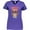Purple, variant on Inktastic Pit Bull Terrier Dog Lover Women's V-Neck T-Shirt