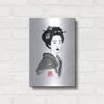 thumbnail image 3 of Luxe Metal Art 'Geisha Starring' by Pechane, Metal Wall Art, 12"x16", 3 of 9