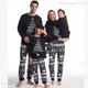thumbnail image 4 of 2024 Nuevos conjuntos navideños familiares, conjunto de pijamas a juego para mamá, papá y niños, mameluco para bebé y perro, traje suave y suelto de 2 piezas, ropa de dormir, 4 of 5