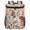 Multicolor 2, variant on Jiaoprinted Colorful Starfish Ocean Portable Leakproof Cooler Backpack, Boho Insulated Backpack Cooler for Picnic Camping