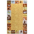 thumbnail image 1 of Jellybean PR-JDM001C 3 x 5 ft. Alphabet Animals Indoor Area Rug, 1 of 1