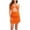 A-Orange, variant on Women's Y2K Bodycon Dress Sexy Halter Criss Cross 90s E-girl Mini/maxi Dress Summer Beach Party Streetwear Sundress