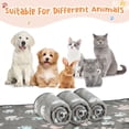 thumbnail image 4 of Manta polar con estampado de patas para perros y gatos, 4 unidades, 4 of 7