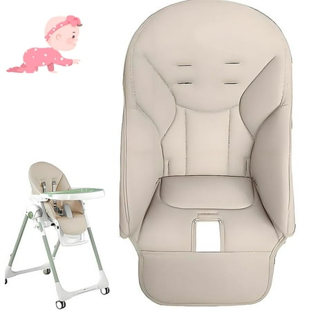 High Chair Covers for Baby - Replacement Cover for High Chairs - Comfortable Cushion for Baby High Chair - High Chair Cushion Replacement (Beige)