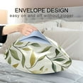 thumbnail image 4 of Yayeee Pillowcase Standard Size Set of 2 Satin Wrinkle Resistant Pillow Case, Lush Greenery, 4 of 8