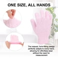thumbnail image 4 of Uxcell Microfiber Dusting Glove for Plant, 7x9.5 cm/2.8x3.7 Inch Reusable Leaf Cleaning Mitten for Plants/House [Pink], 4 of 7