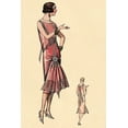 thumbnail image 2 of Vintage Fashion 11x14 White Modern Wood Framed Museum Art Print Titled - Simply Smashing, 2 of 4