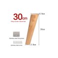 thumbnail image 2 of Patas De Sofá De Madera, Patas Cónicas De Repuesto Para Taburete, Cama, Silla, Mesa De Café, Gabinete, Patas De Muebles Guardurnaity HA024010-02, 2 of 6