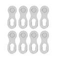 thumbnail image 2 of 4Pair Steel Bike Bicycle 12Speed Chain,12 Speed Chain Link Bike Chain Master Link Single Missing Link Connector Parts Cycling Accessory, 2 of 8