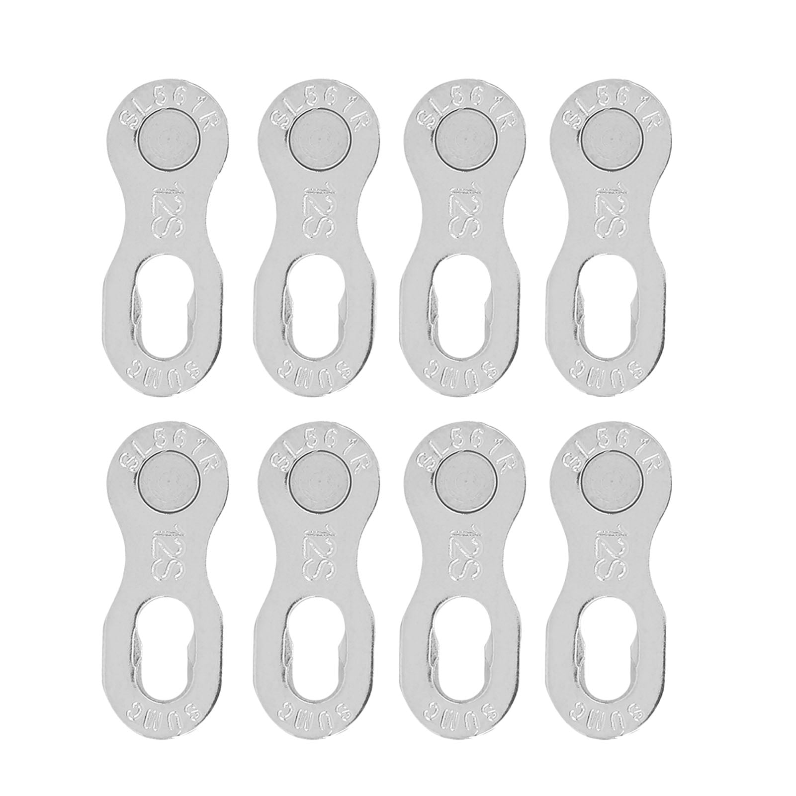 4Pair Steel Bike Bicycle 12Speed Chain,12 Speed Chain Link Bike Chain  Master Link Single Missing Link Connector Parts Cycling Accessory