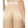 thumbnail image 4 of alice + olivia womens  Rosalie High-Rise Pleated Wide Leg Pant, 2, Beige, 4 of 5