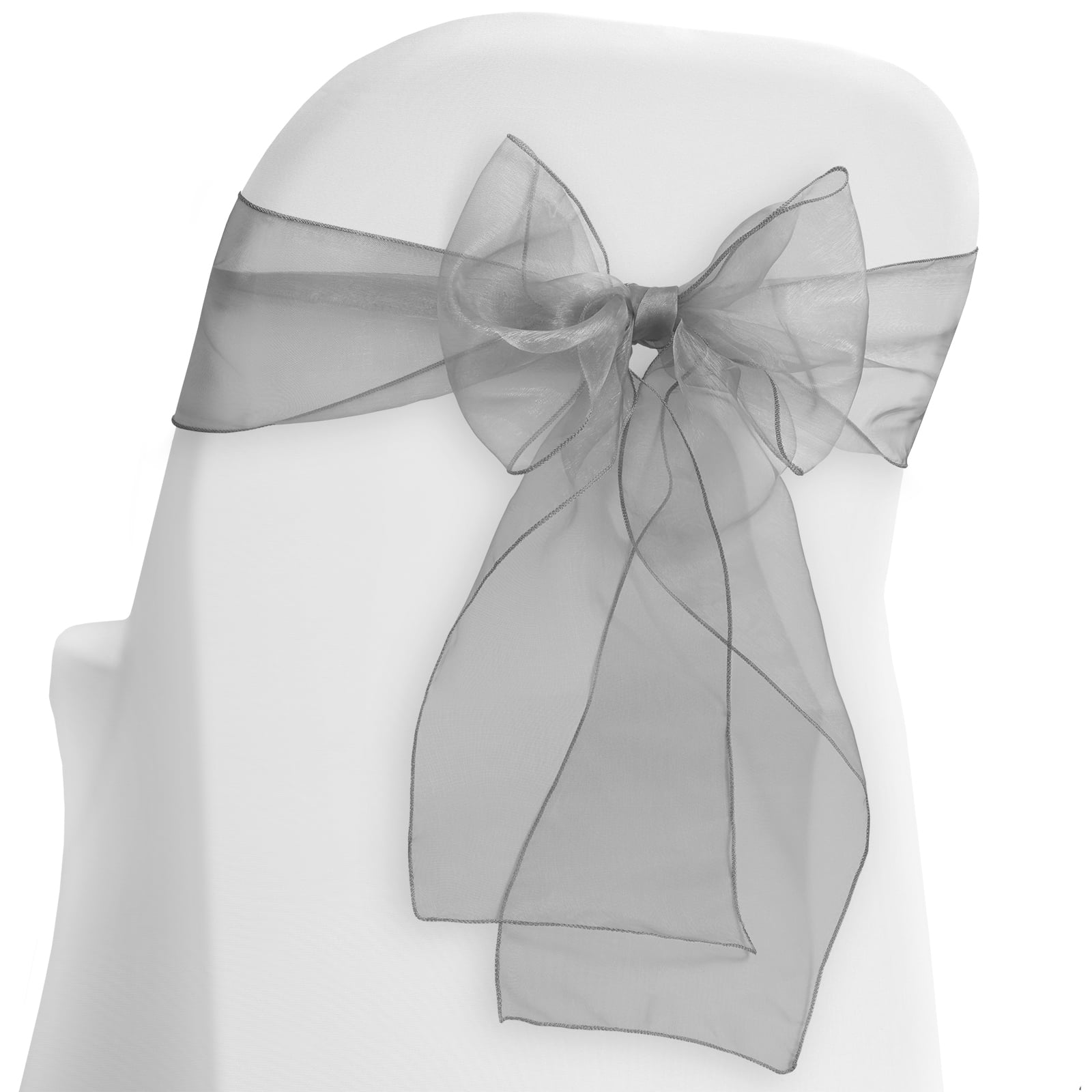 50/100Pc Organza Banguet Chair Sashes Bow Sash Back Ribbon/Band Tie for Wedding 50/100Pc Organza Banguet Chair Sashes Bow Sash Back Ribbon/Band Tie for Wedding