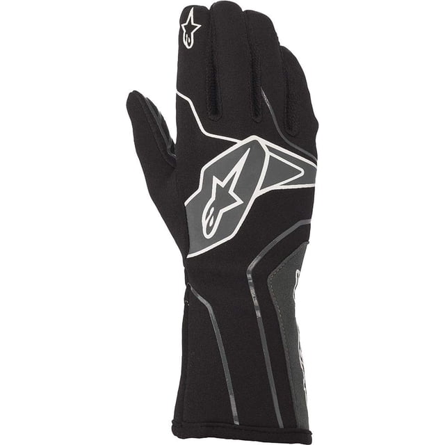 Guantes Alpinestars TECH-1 K V2 Negro Antracita 2XL